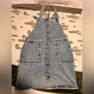 Monki Blue Denim Dress